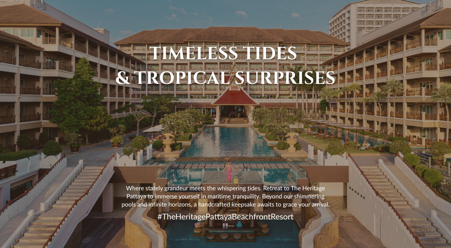 Step away from the ordinary and into the timeless elegance of The Heritage. Let the ocean breeze refresh your spirit and our hospitality warm your heart. The Gift: A Complimentary "Heritage Keepsake" Surprise upon arrival.